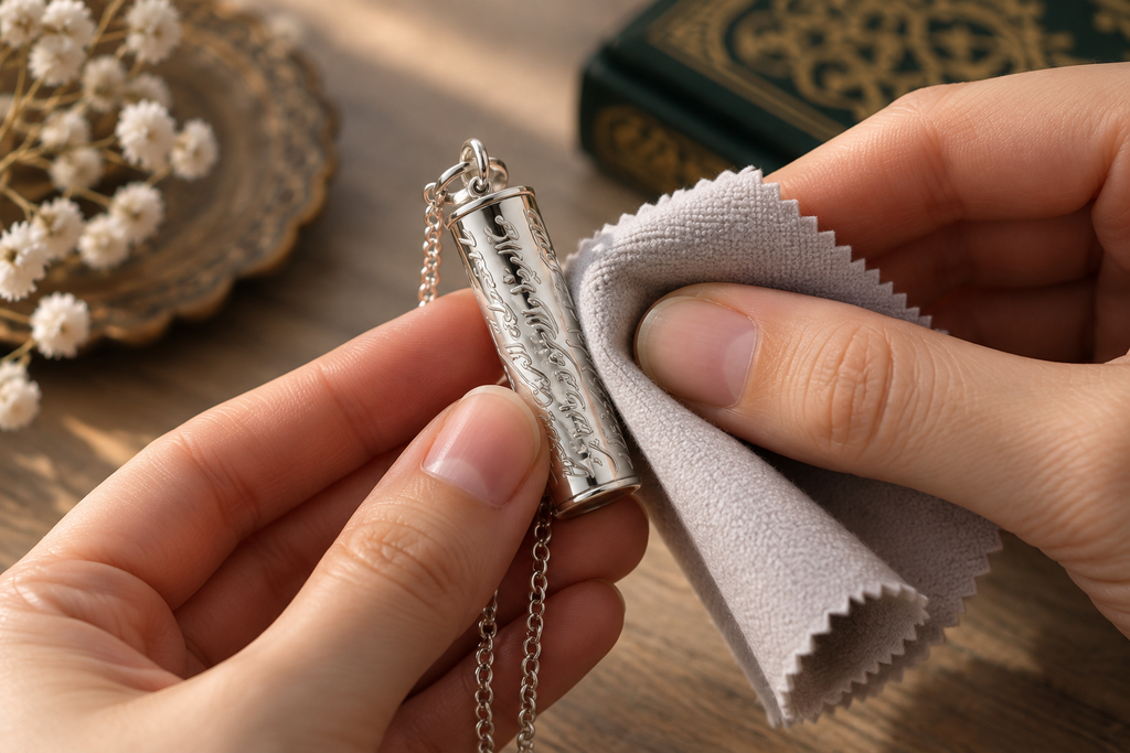 چگونه محفظه نقره حرز را تمیز کنیم؟ | روش صحیح و بدون آسیب به حرز